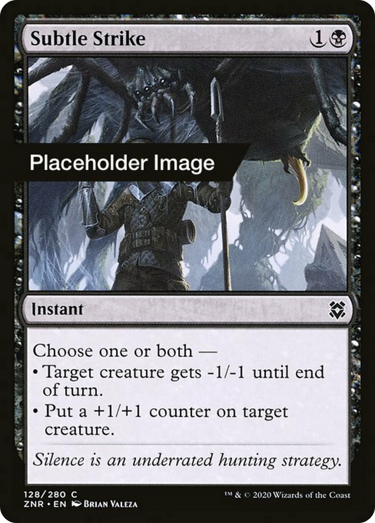 Subtle Strike Card Image