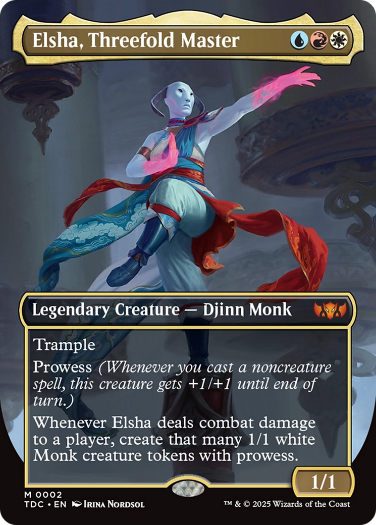 Elsha, Threefold Master Card Image