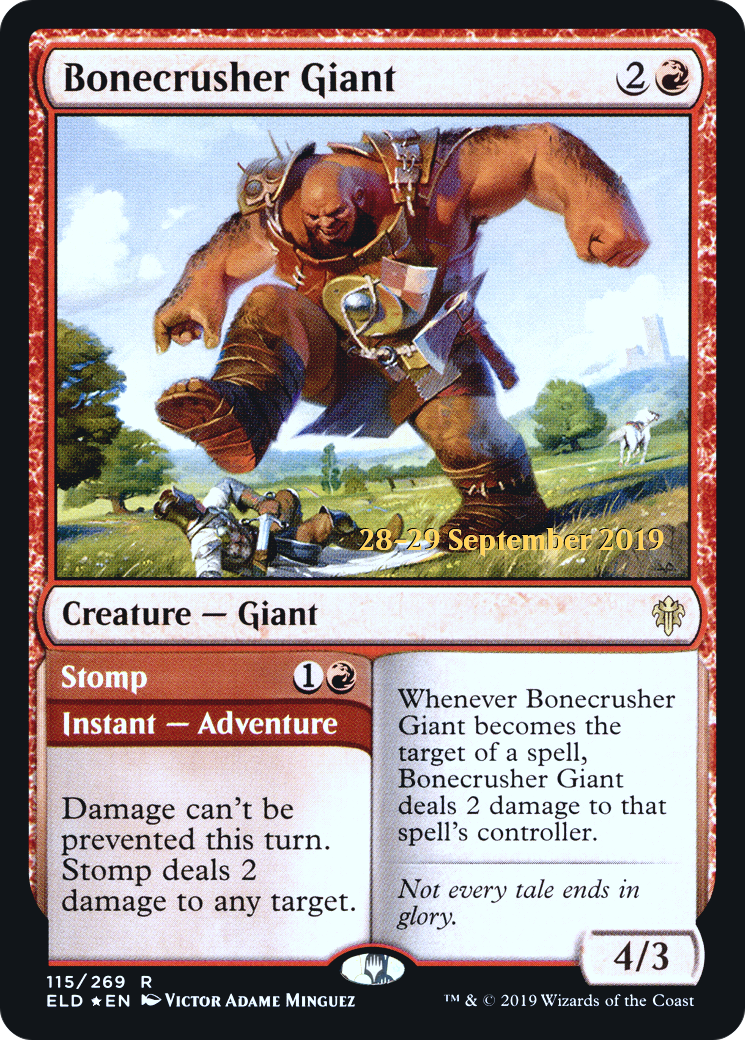 Bonecrusher Giant // Stomp Card Image