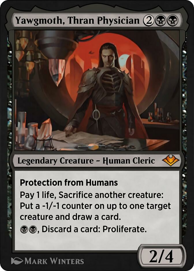 Yawgmoth, Thran Physician Card Image