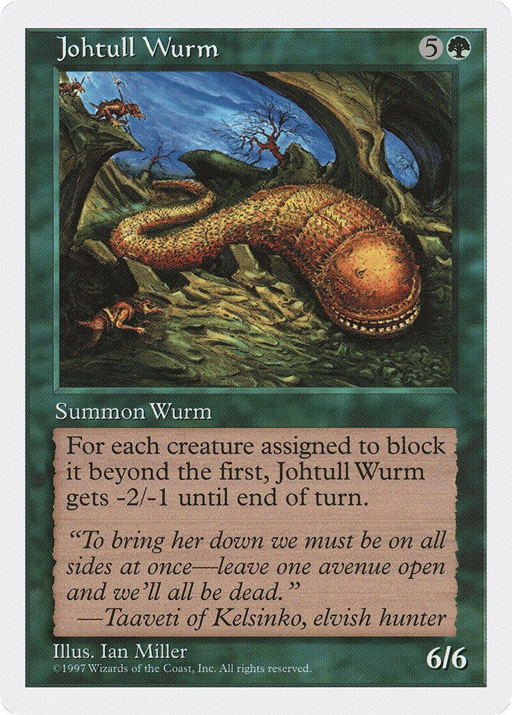 Johtull Wurm Card Image