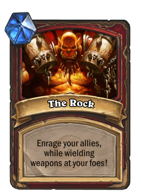 The Rock Card Image