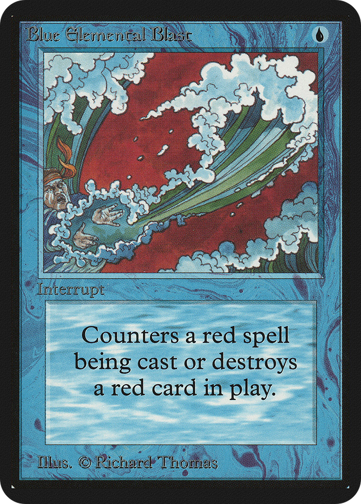 Blue Elemental Blast Card Image