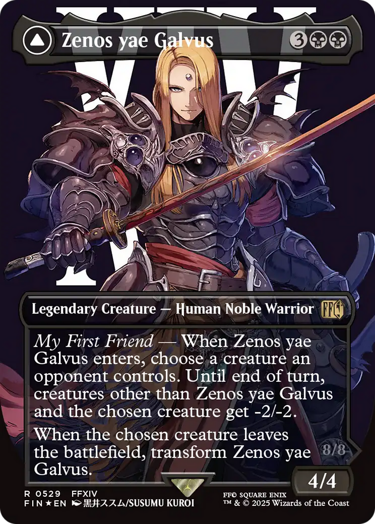 Zenos yae Galvus // Shinryu, Transcendent Rival Card Image