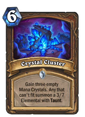 Crystal Cluster Card Image