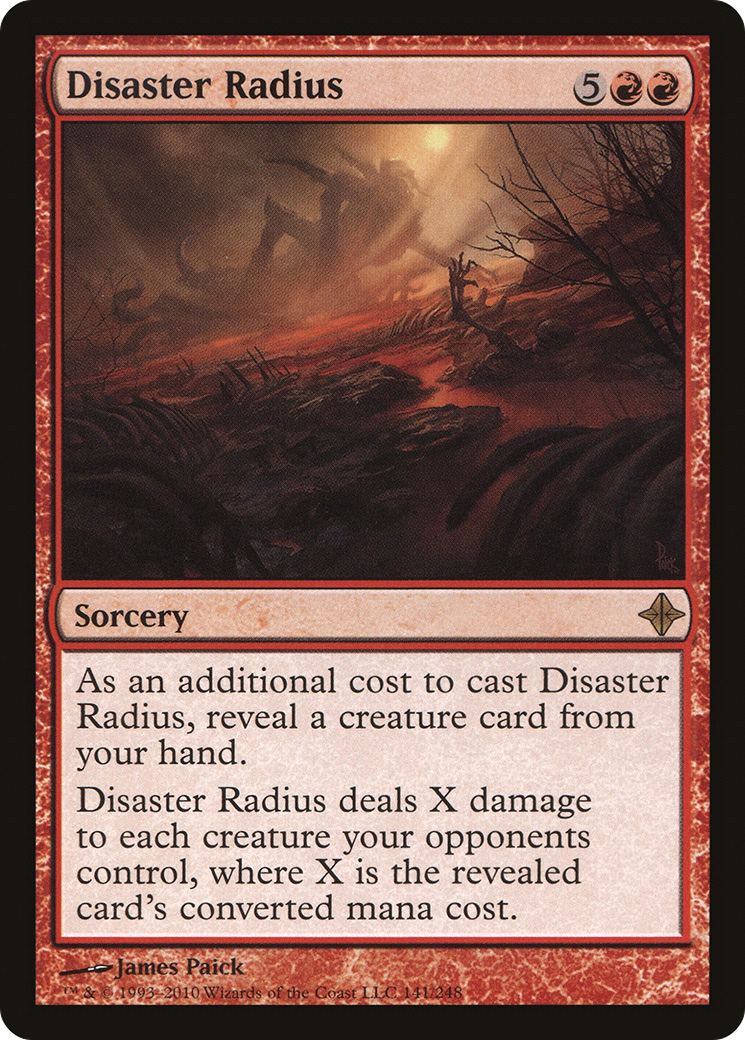 Disaster Radius Card Image
