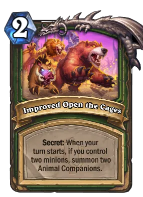 Improved Open the Cages Card Image