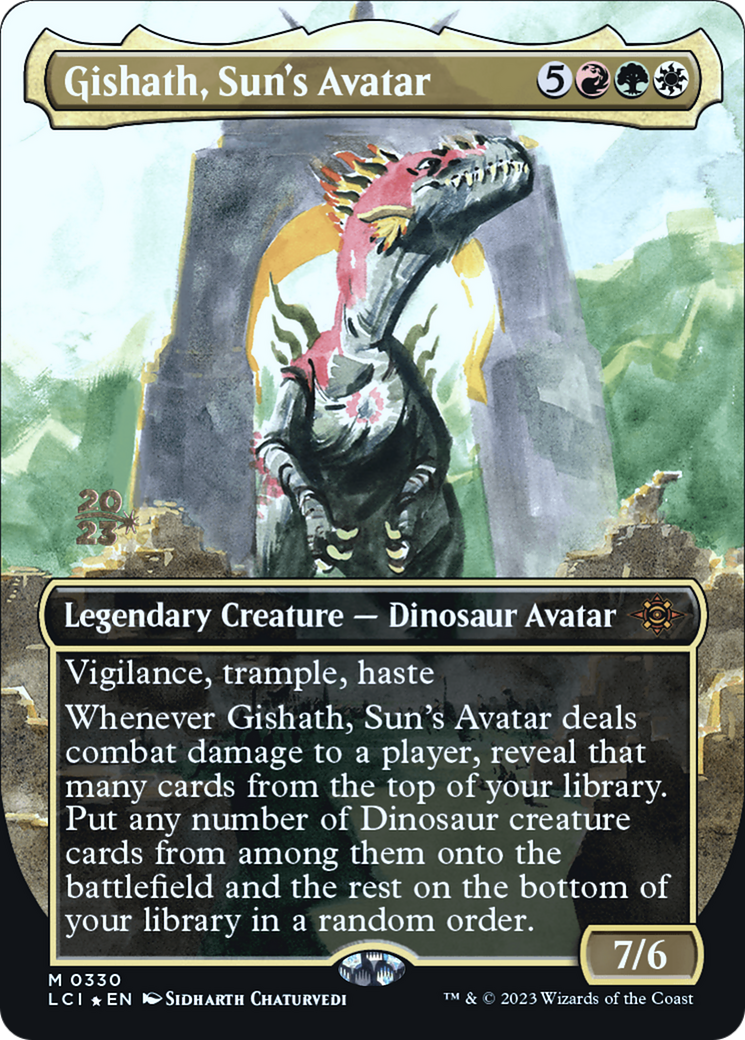 Gishath, Sun's Avatar Card Image