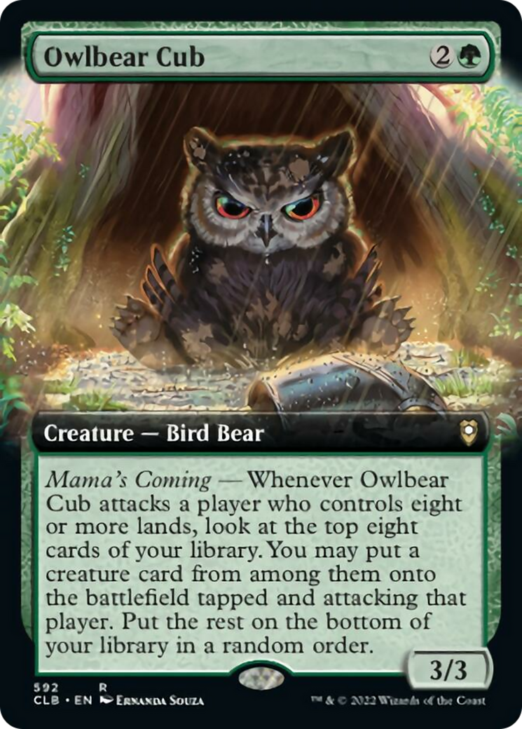 Owlbear Cub Card Image