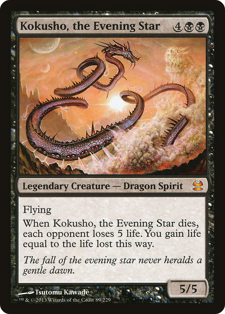 Kokusho, the Evening Star Card Image