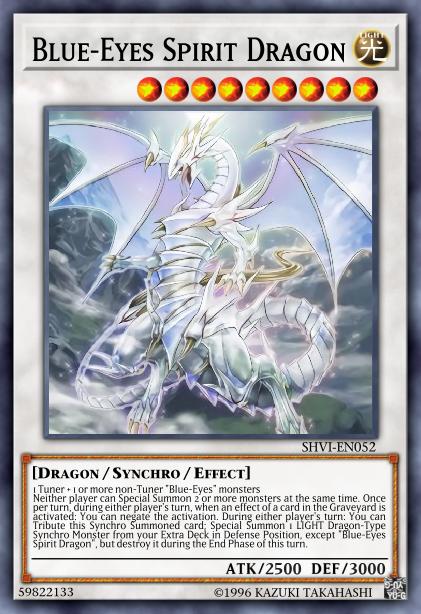 Blue-Eyes Spirit Dragon Card Image