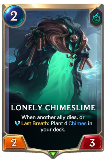 Lonely Chimeslime Card Image