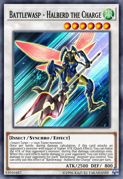 Battlewasp - Halberd the Charge Card Image