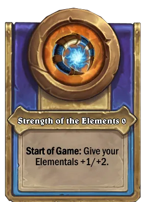 Strength of the Elements {0} Card Image