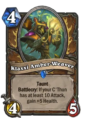 Klaxxi Amber-Weaver Card Image