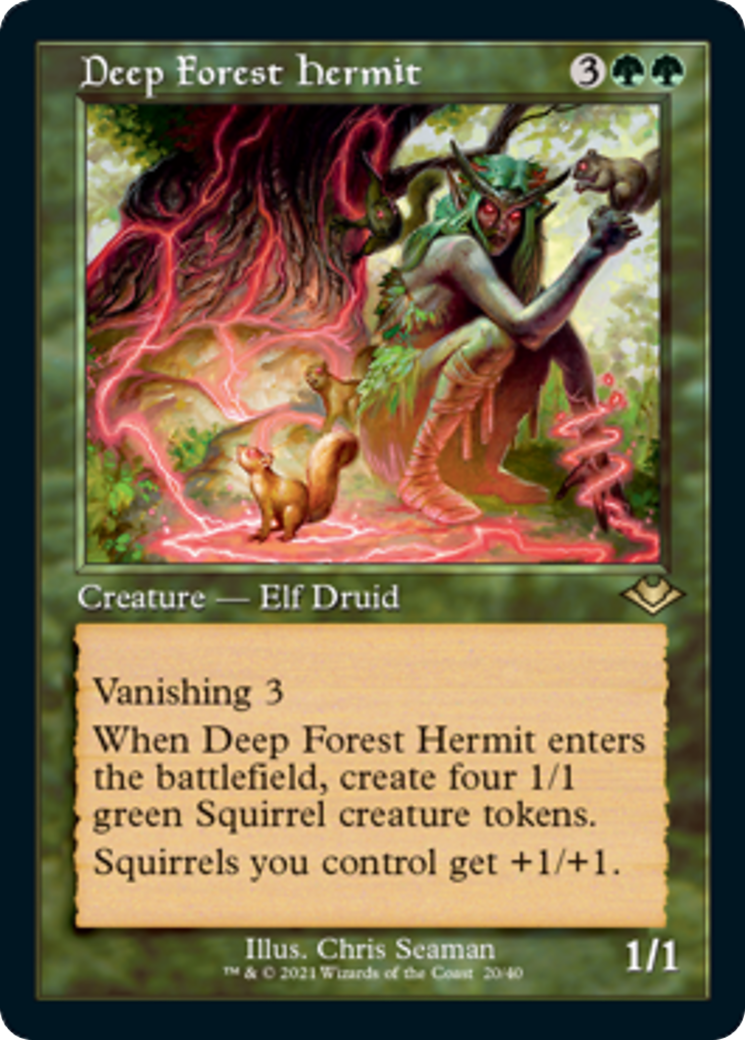 Deep Forest Hermit Card Image