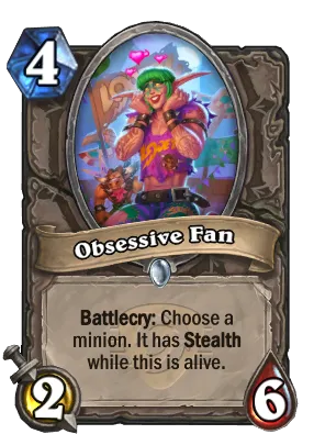 Obsessive Fan Card Image
