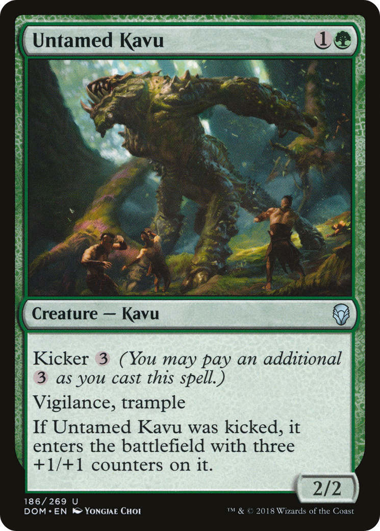 Untamed Kavu Card Image