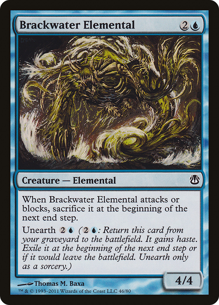 Brackwater Elemental Card Image