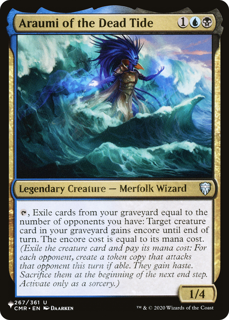 Araumi of the Dead Tide Card Image