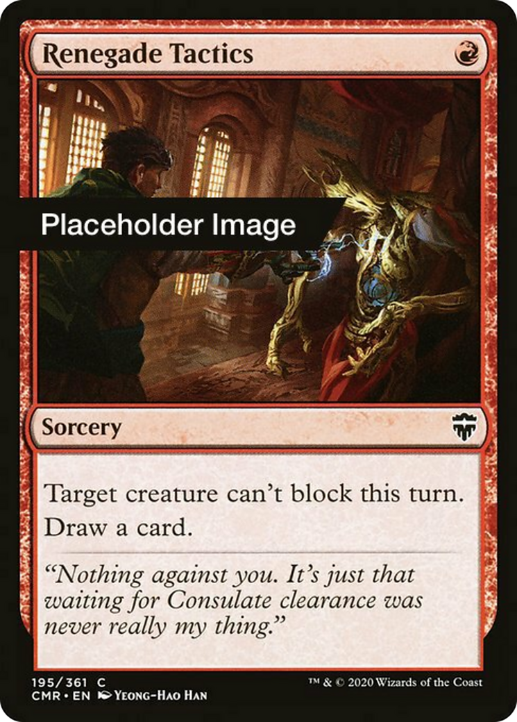 Renegade Tactics Card Image