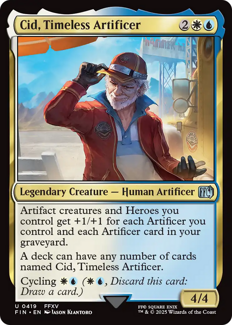 Cid, Timeless Artificer Card Image