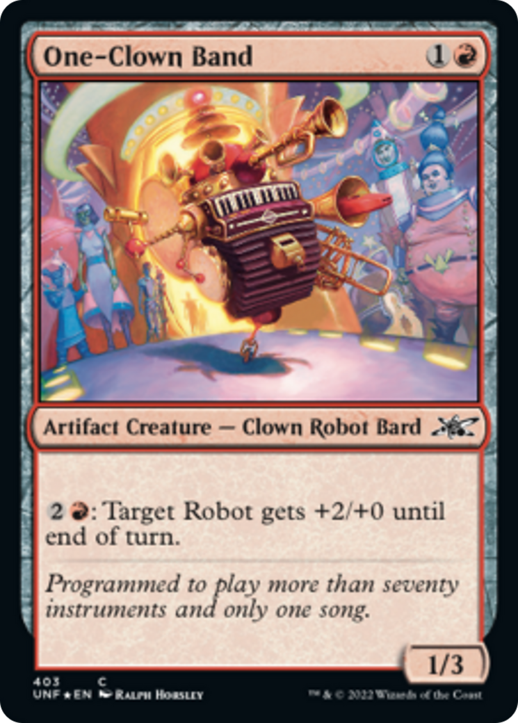 One-Clown Band Card Image