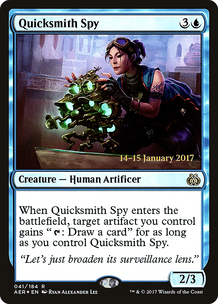 Quicksmith Spy Card Image