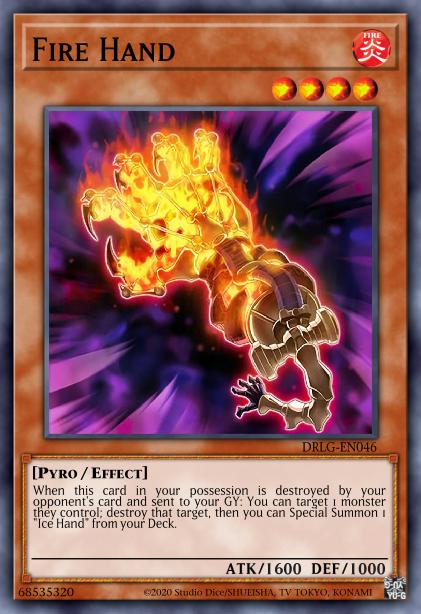 Fire Hand Card Image