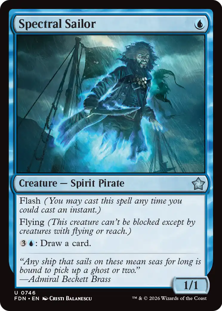 Spectral Sailor