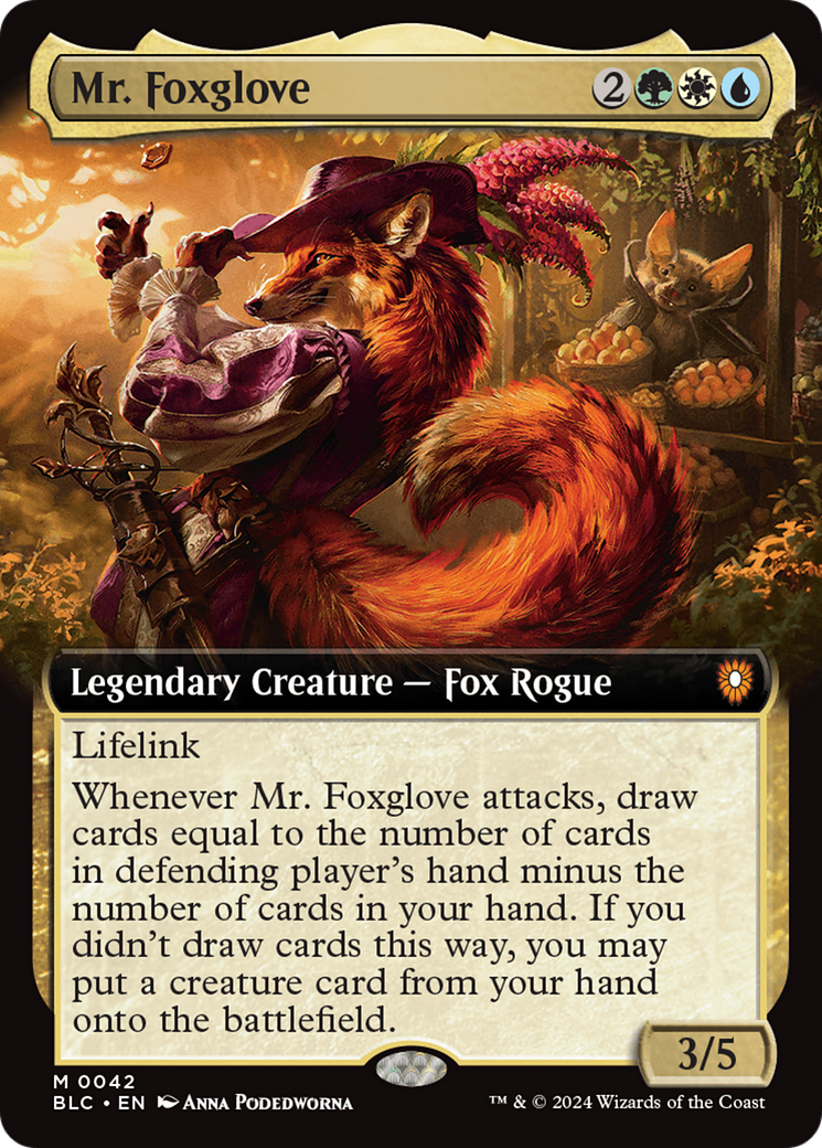 Mr. Foxglove Card Image