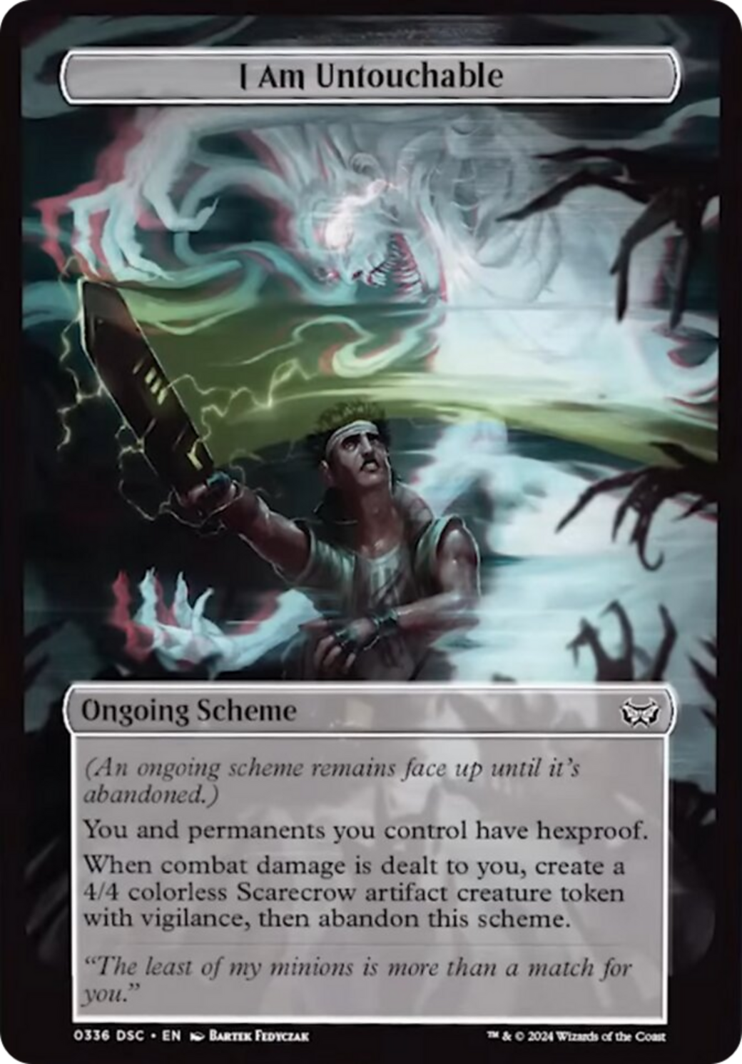 I Am Untouchable Card Image