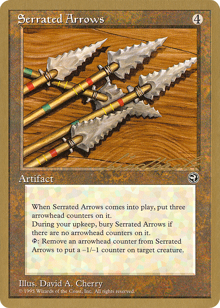 Serrated Arrows Card Image