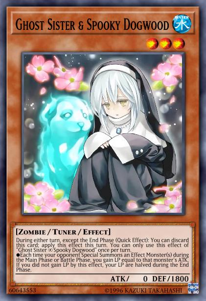 Ghost Sister & Spooky Dogwood Card Image