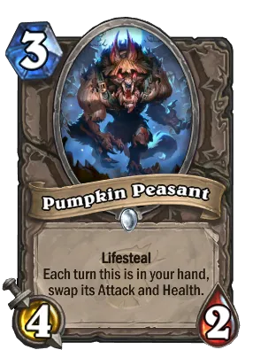 Pumpkin Peasant Card Image