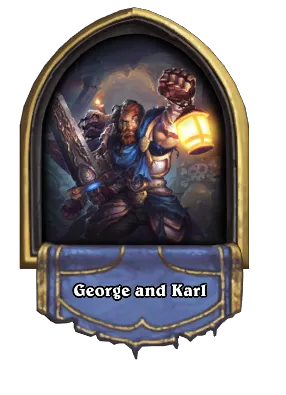 George and Karl Card Image