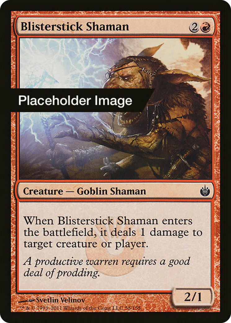 Blisterstick Shaman Card Image