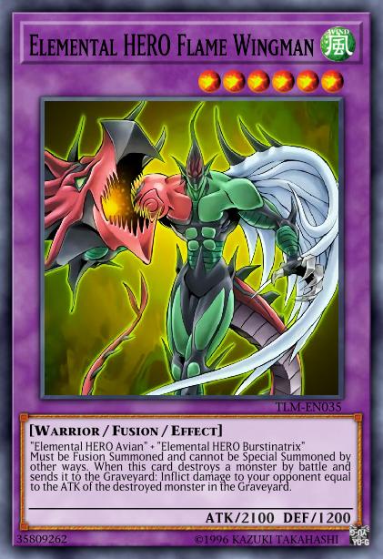 Elemental HERO Flame Wingman Card Image