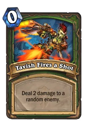 Tavish Fires a Shot Card Image