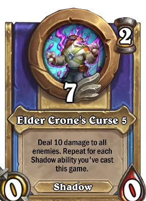 Elder Crone's Curse 5 Card Image