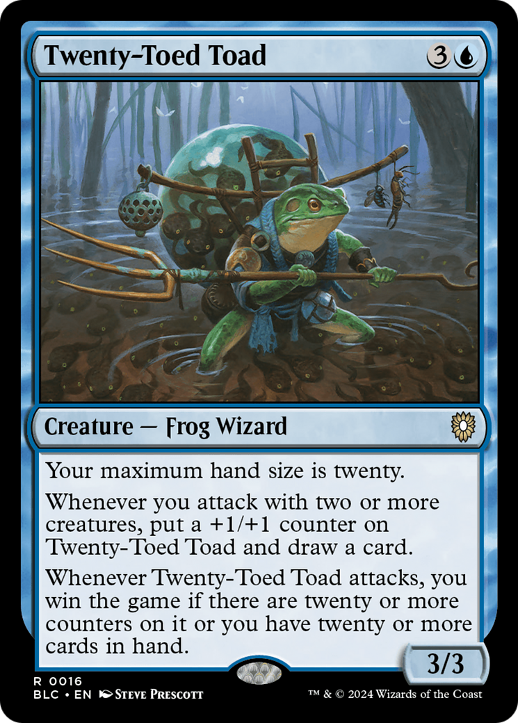 Twenty-Toed Toad Card Image