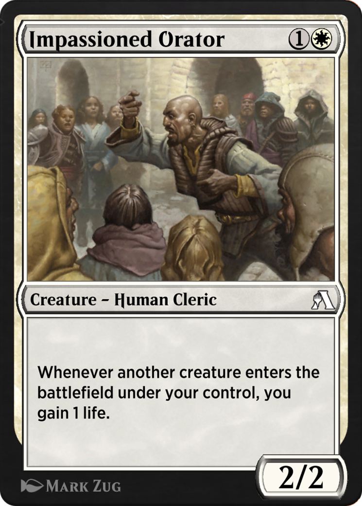 Impassioned Orator Card Image