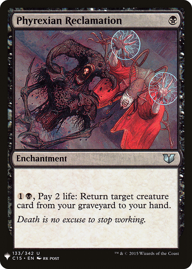 Phyrexian Reclamation Card Image