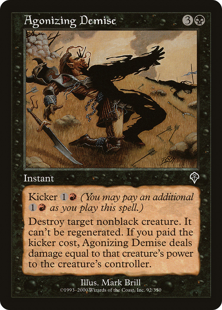 Agonizing Demise Card Image