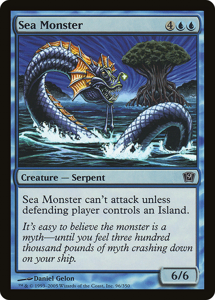 Sea Monster Card Image