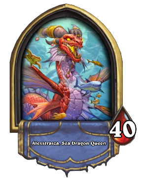 Alexstrasza, Sea Dragon Queen Card Image