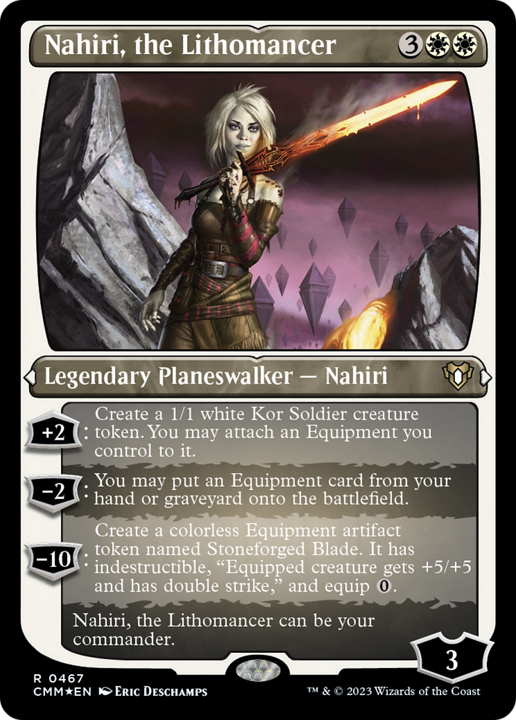 Nahiri, the Lithomancer Card Image