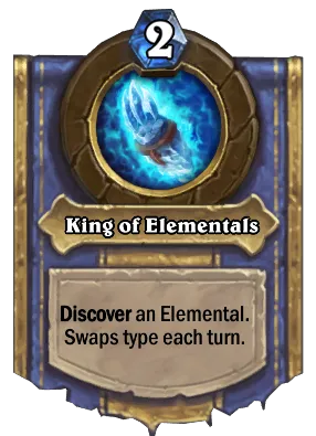 King of Elementals Card Image