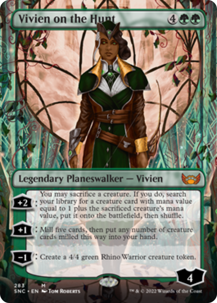 Vivien on the Hunt Card Image