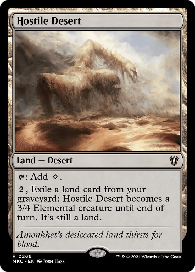 Hostile Desert Card Image